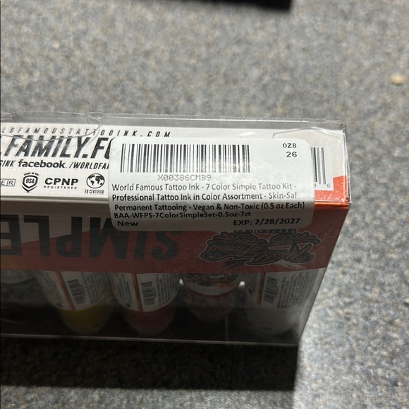 World Famous Tattoo Ink Simple Set - Picture 4 of 4